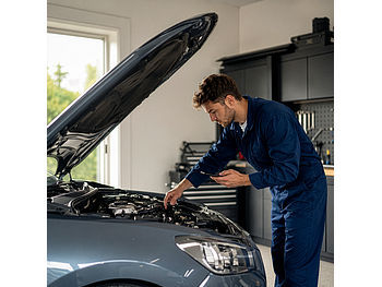 Lescars Lescars OBD2-Adapter mit KI-gestützter Fehlerdiagnose, App für iOS und Android elektroniktrade Switzerland