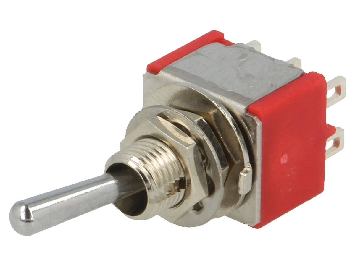 Light Country LIGHT COUNTRY Hebelschalter, DPDT, ON-(ON), 2A/250V, 5A/28V elektroniktrade Switzerland