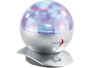 Lunartec Laser-Kugel-Lampe mit Polarlicht-Effekten Elektroniktrade Switzerland
