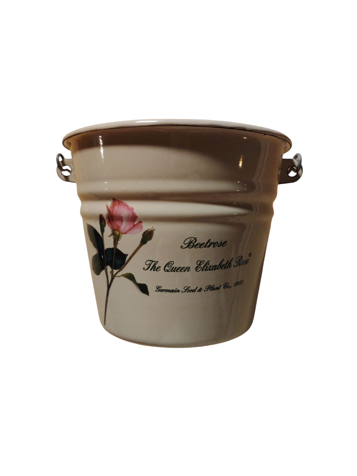 Münder-Email Kindereimer 16cm mit Rosen Motiv - Limitierte Edition (1000 Stk Weltweit) elektroniktrade Switzerland