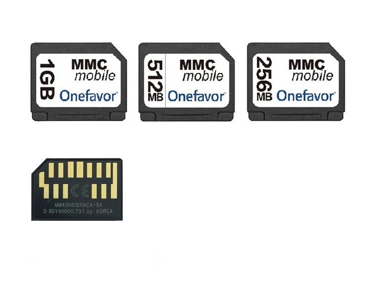 MMC Multimedia Card für ältere Geräte 32MB/64MB/128MB/256MB/512MB/1GB/2GB