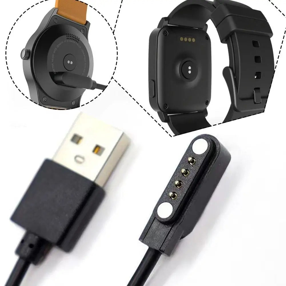 Smart Watch Ladekabel 4-polig, magnetisch