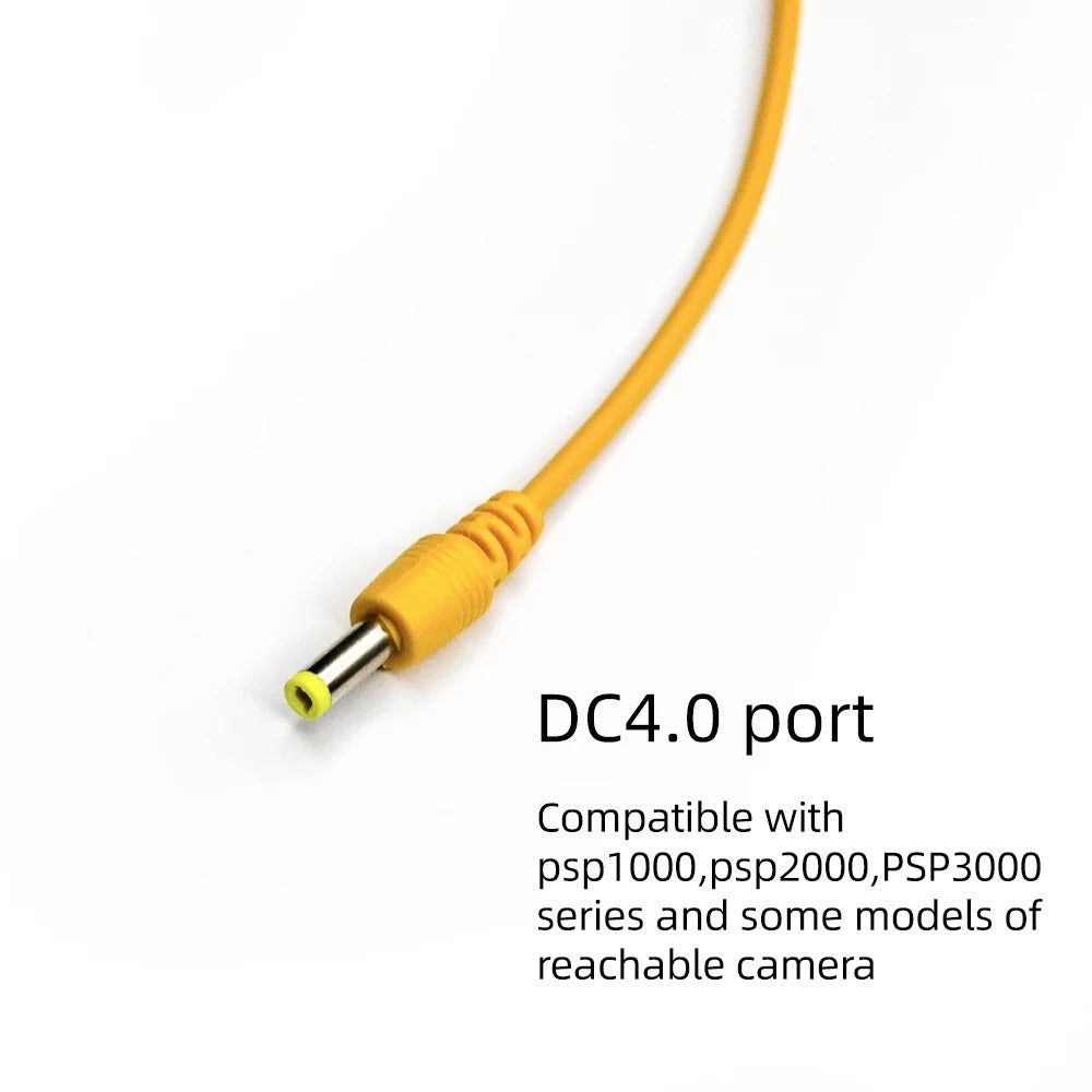 10in1 Ladekabel für Smartphones & weitere Geräte (Gelb)