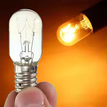 E14 Mini Glühbirne mit 15W für Kühlschrank, Ofen, Lava, Glas Lampen