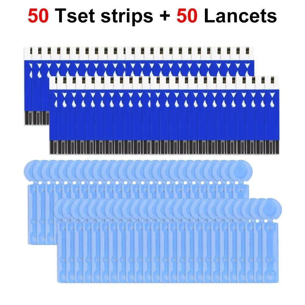 Blutzucker messgerät Diabetes-Testkit mit 50 Teststreifen