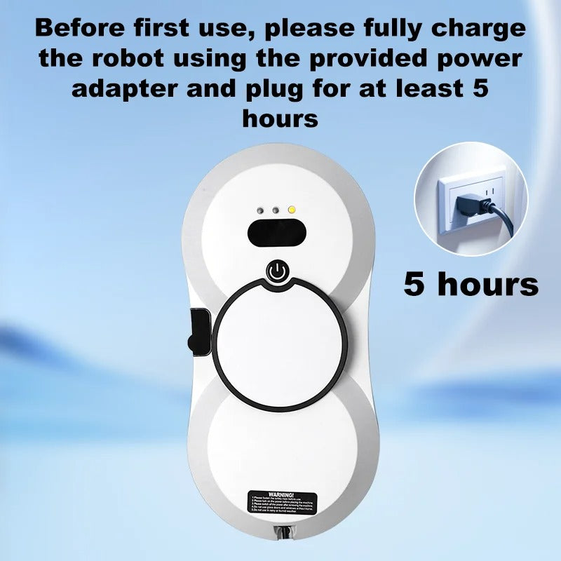 Power Roboter Fensterreiniger für Glasreinigung & Fensterpflege