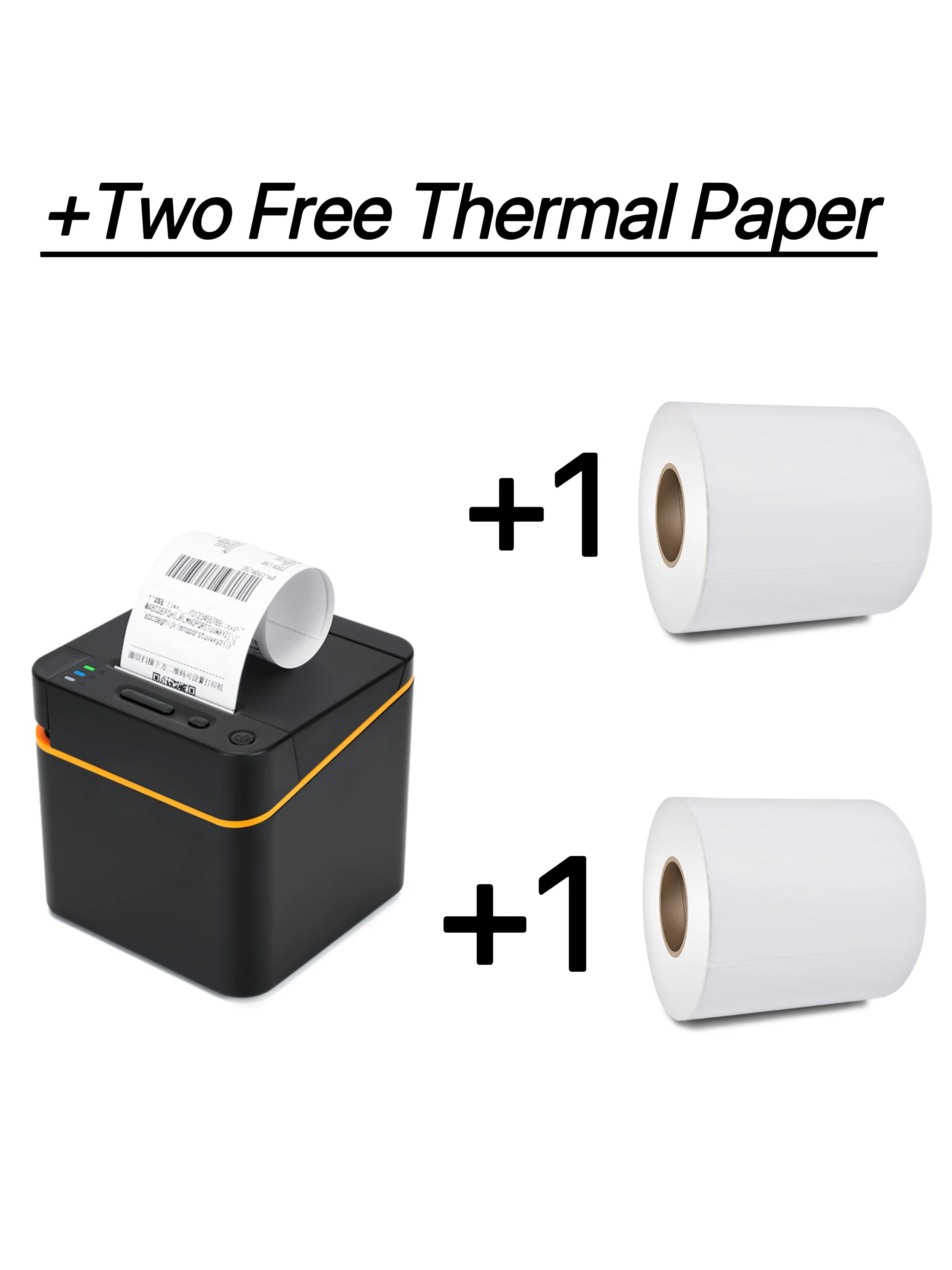 Thermal Receipt Printer 58E mit USB/ Bluetooth inkl. 2 Rollen & USB Kabel