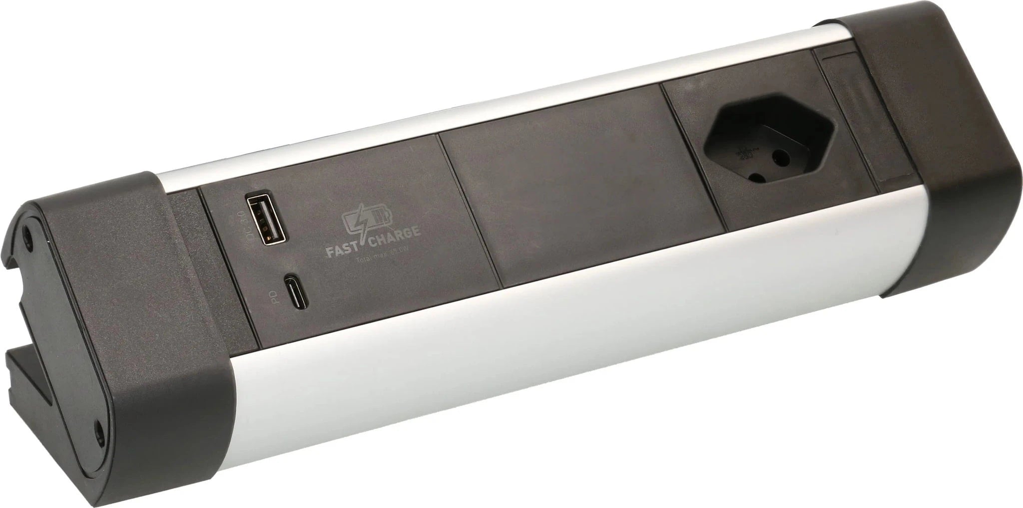 MAX HAURI AG Steckdosenleiste Office Line 1x Typ 13 1x USB A 1x USB C, PD+QC Elektroniktrade Switzerland