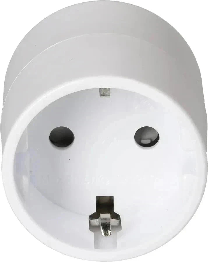 MAX HAURI PLUG Reiseadapter asymmetrisch Stecker: Typ 12 / Kupplung: Schuko - Schweiz elektroniktrade Switzerland