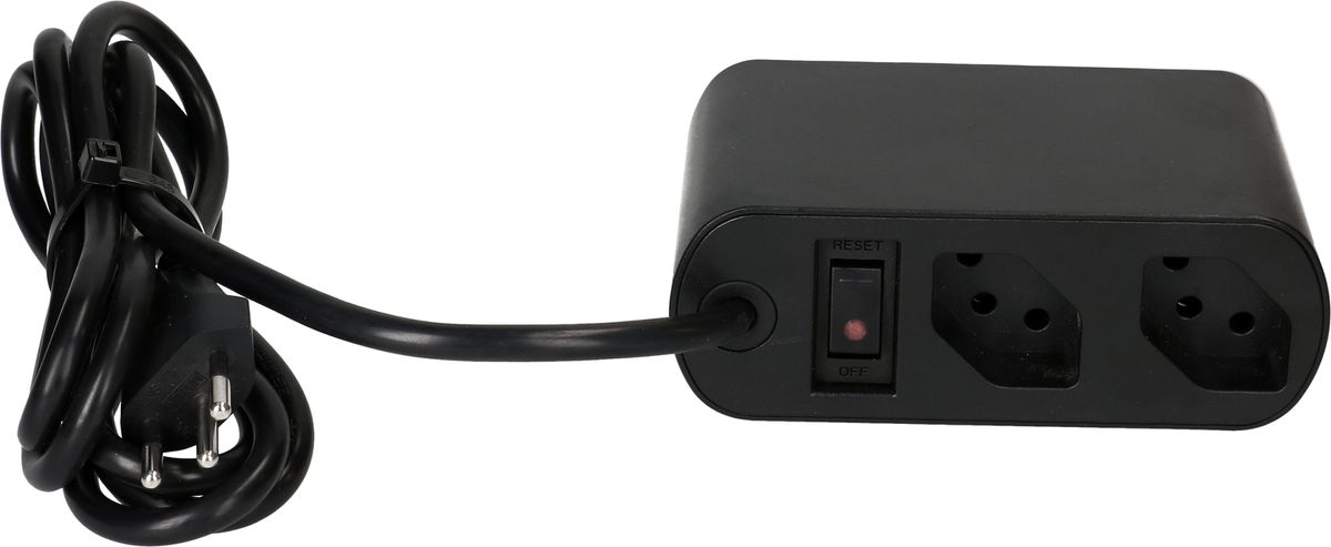 MAX HAURI SPLIT Desktop Charger PD65W 3x USB-C 1x USB-A 2x Typ 13 schwarz Elektroniktrade Switzerland