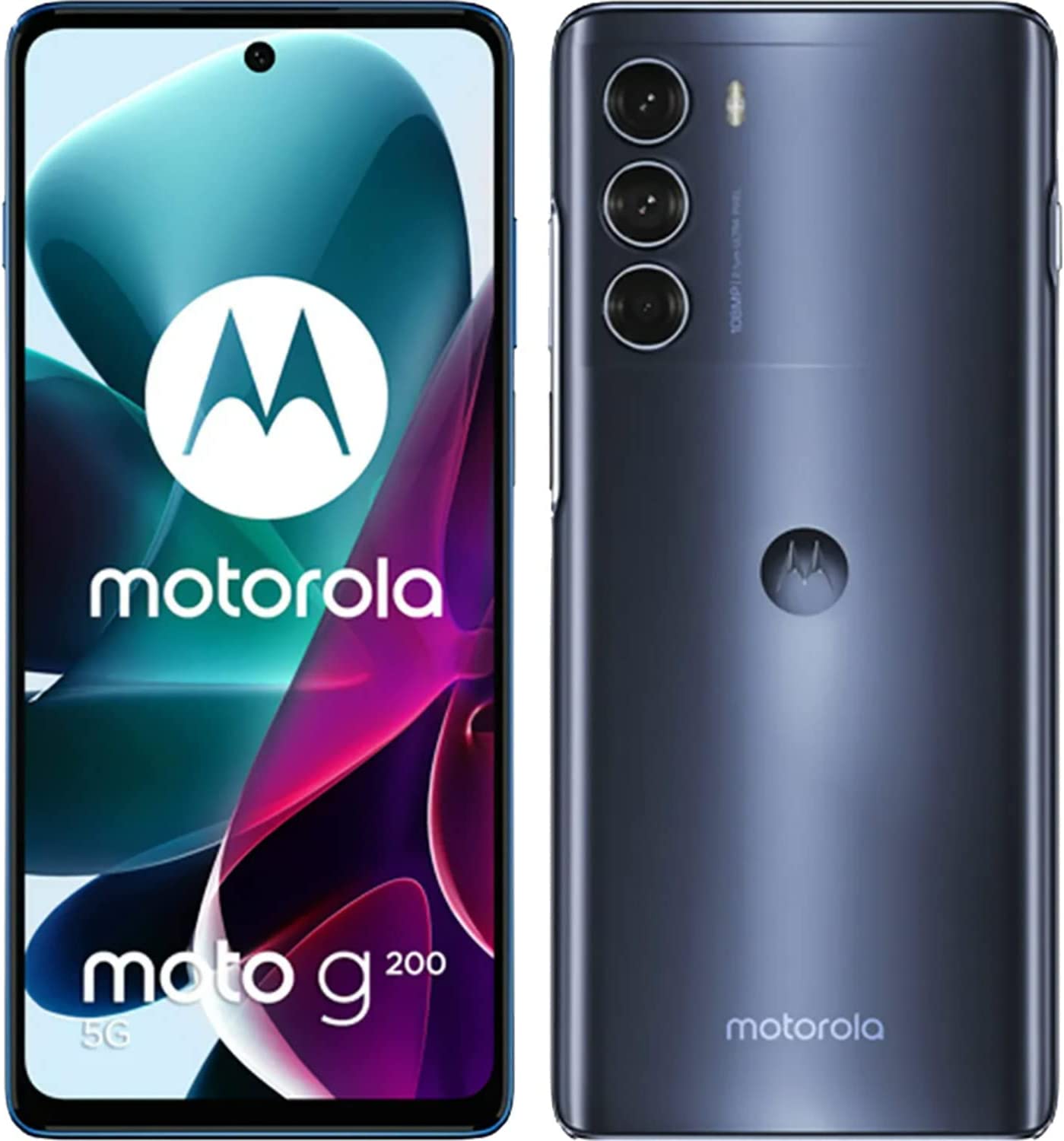 Motorola Motorola Moto G200 5G 128GB Handy, blau, Stellar Blue, Android 12, Dual-SIM Ocassion Elektroniktrade Switzerland