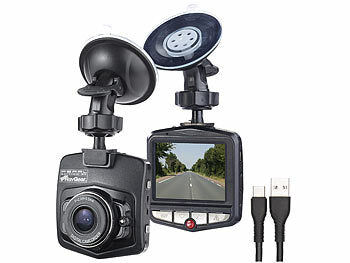 NavGear HD-Dashcam mit G-Sensor; Bewegungserkennung; 6.1-cm-Display; 140° Elektroniktrade Switzerland