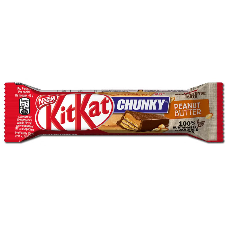Nestle Nestle KitKat Chunky Peanutbutter, Erdnuss, 1 Riegel elektroniktrade Switzerland