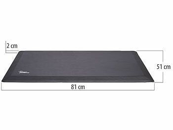 newgen medicals Anti-Ermüdungs-Stehmatte, 81 x 51 cm, mit Kunstleder-Oberfläche Elektroniktrade Switzerland