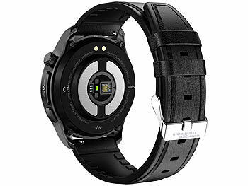 newgen medicals Fitness-Smartwatch, EKG-, Herzfrequenz- & SpO2-Anzeige, App, IP67 Elektroniktrade Switzerland