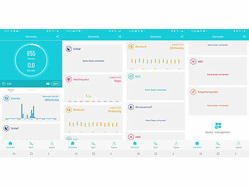newgen medicals Fitness-Smartwatch mit EKG-, Herzfrequenz- und Blutdruck-Anzeige Elektroniktrade Switzerland