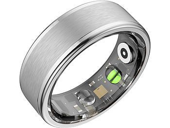 newgen medicals newgen medicals Fitnesstracker-Ring, Sp02, Herzfrequenz, Schlafanalyse, silber, Gr. 68 Elektroniktrade Switzerland