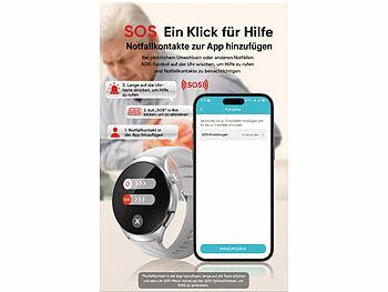newgen medicals newgen medicals Vitaluhr mit Bluetooth, EKG-Anzeige, Telefonfunktion, App, AMOLED,IP67 Elektroniktrade Switzerland