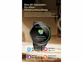 newgen medicals newgen medicals Vitaluhr mit Bluetooth, EKG-Anzeige, Telefonfunktion, App, AMOLED,IP67 Elektroniktrade Switzerland