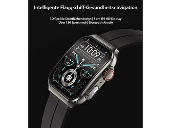 newgen medicals Smarte Fitness-Uhr mit EKG-, Blutdruck- und Körpertemperatur-Anzeige Elektroniktrade Switzerland