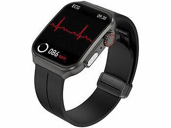 newgen medicals Smarte Fitness-Uhr mit EKG-, Blutdruck- und Körpertemperatur-Anzeige Elektroniktrade Switzerland