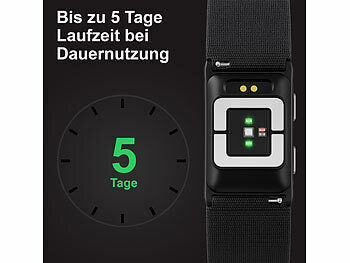 newgen medicals Smarter Fitness-Tracker, App, 24/7-Erfassung, EKG-Überwachung, 180 mAh Elektroniktrade Switzerland