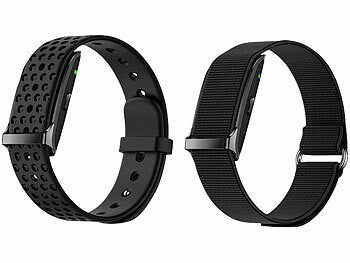 newgen medicals Smartes Fitnesstracker-Armband mit App, 150 mAh, bis 20 Tage, IP68 Elektroniktrade Switzerland