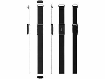 newgen medicals Smartes Fitnesstracker-Armband mit App, 150 mAh, bis 20 Tage, IP68 Elektroniktrade Switzerland