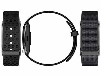 newgen medicals Smartes Fitnesstracker-Armband mit App, 150 mAh, bis 20 Tage, IP68 Elektroniktrade Switzerland