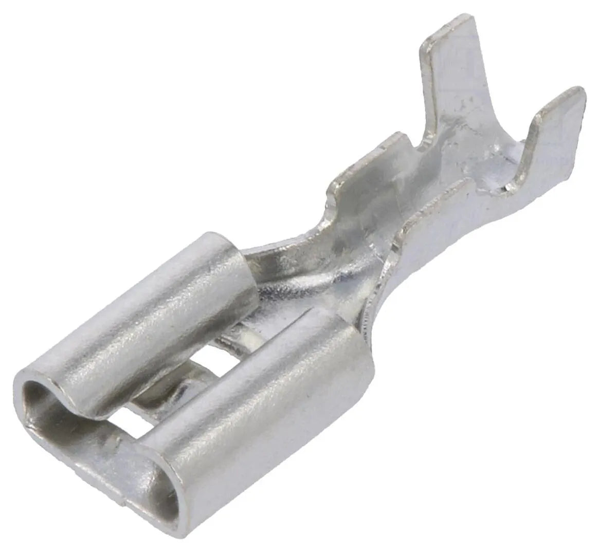NINIGI Ninigi flacher Verbinder, 4,8 mm, 0,5 mm, weiblich, unisoliert, 0,5 bis 1 mm², Crimpverbindung elektroniktrade Switzerland