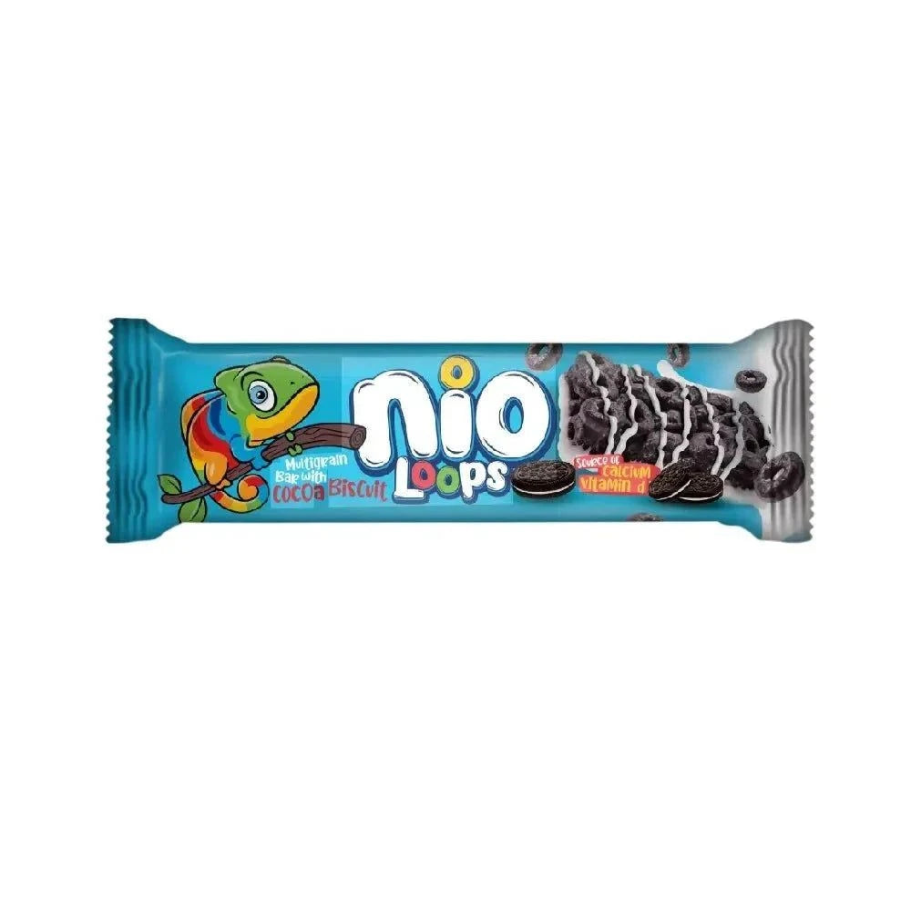 nio Loops Loops Bar - Kakaokeks - 23g - Proteinriegel ohne Zuckerzusatz elektroniktrade Switzerland