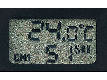 Wanduhr mit Barometer und Thermometer