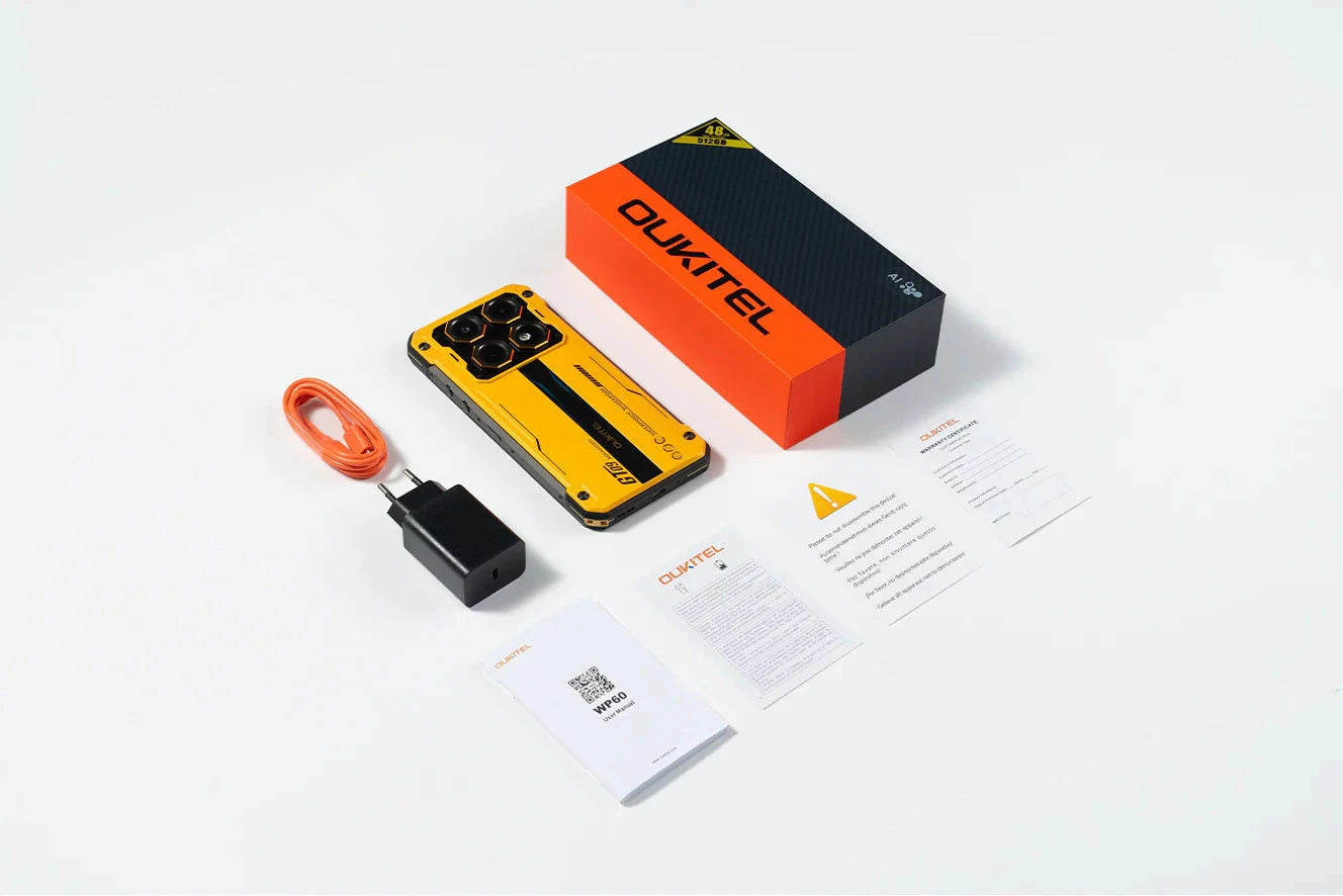 Oukitel Oukitel WP60 5G 7.2'' HD+ Display 10,000mAh Akku 108MP Camera Android 15 In Silber Elektroniktrade Switzerland