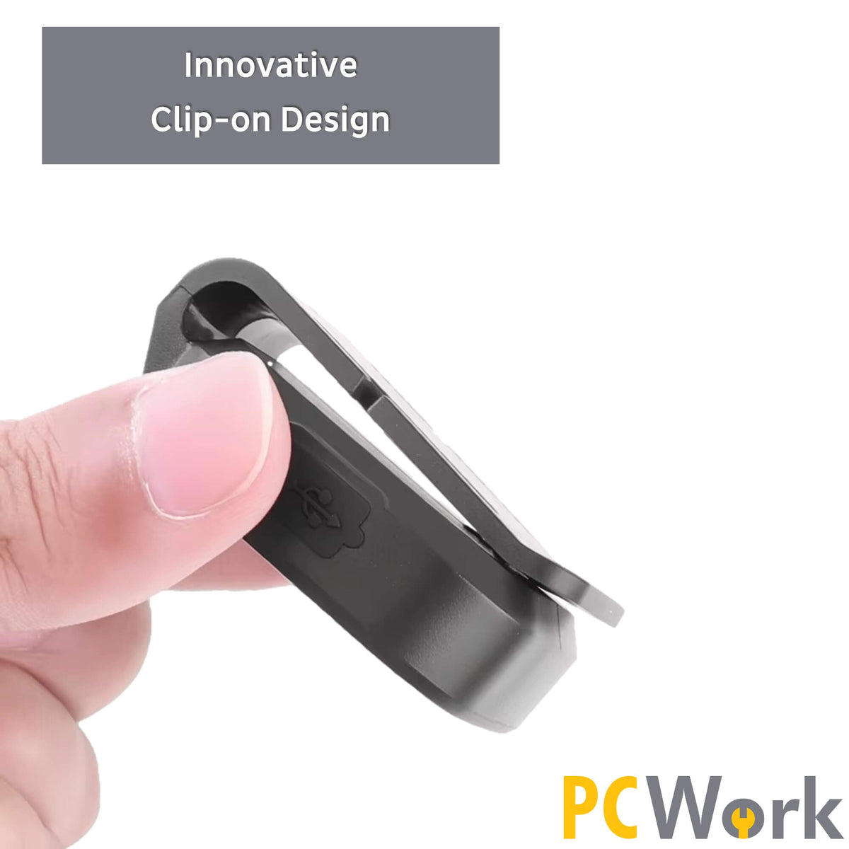 PCWork PCW12E Clip Stirnlampe Kopflampe Wiederaufladbar 200lm elektroniktrade Switzerland