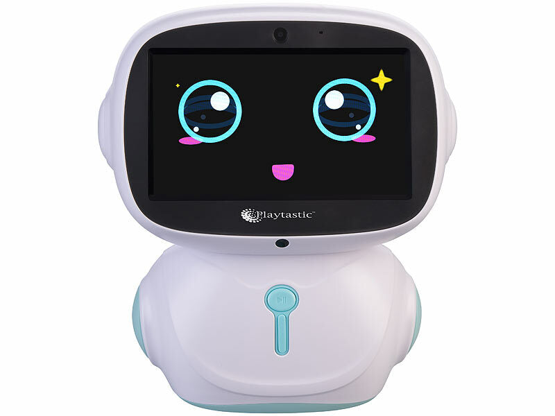 Playtastic KI-Roboter für Kinder mit ChatGPT, 7"-Touchdisplay, Mikrofon, WLAN Elektroniktrade Switzerland