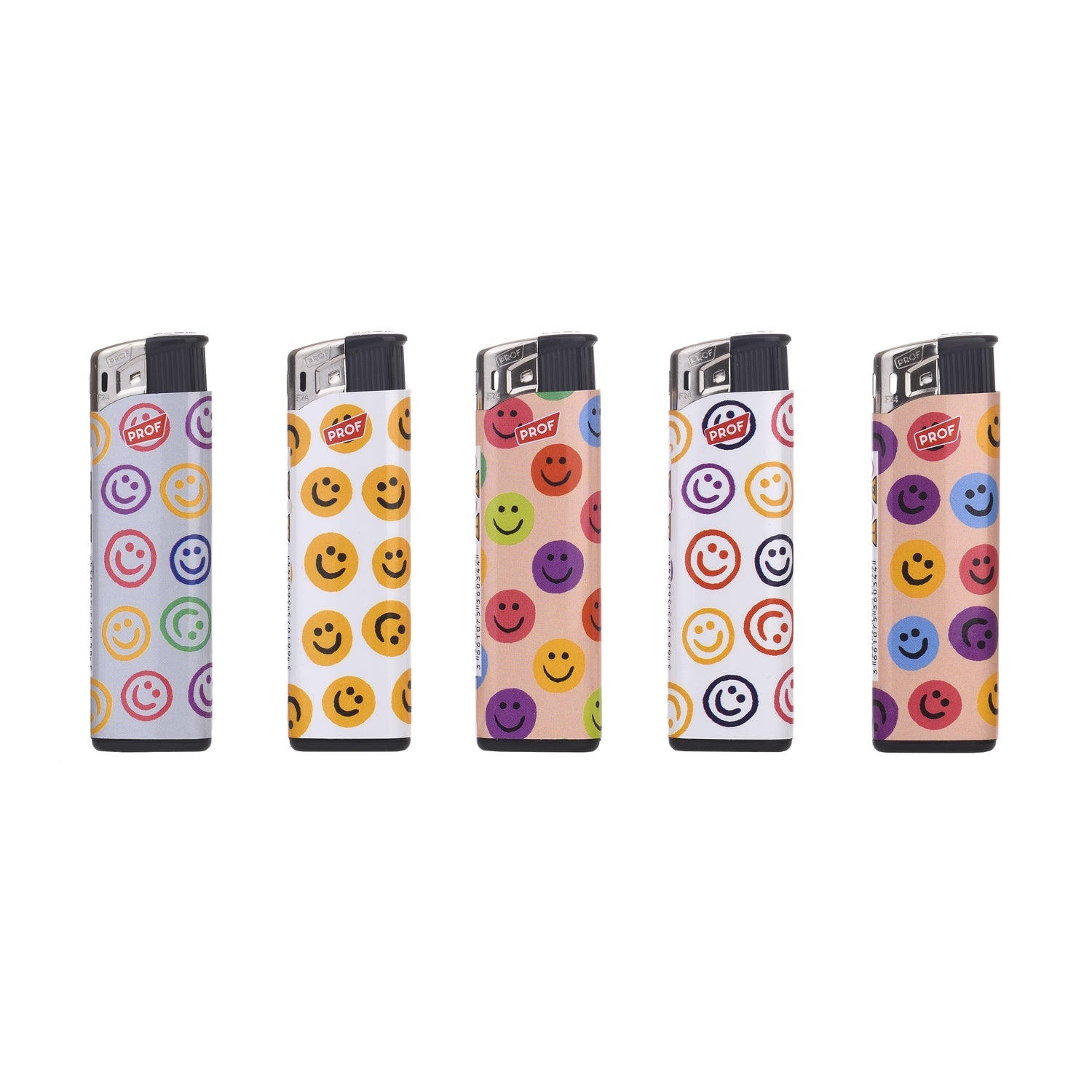 PROF Feuerzeug im Smiling Faces Design LGT DL5 Elektroniktrade Switzerland