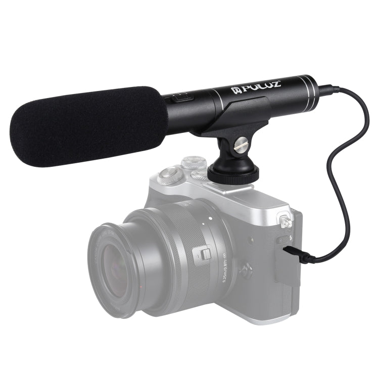 PULUZ PULUZ Professional Interview Kondensator Video Shotgun Mikrofon mit 3,5 mm Audiokabel Elektroniktrade Switzerland
