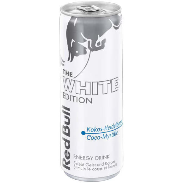 Red Bull Red Bull Energy Drink The White Edition mit Kokos-Heidelbeere-Geschmack (250ml) elektroniktrade Switzerland