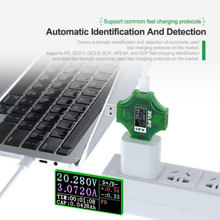 RELIFE Multifunktionales Strom- und Spannungsmessgerät für die Handy-Reparatur, XA1 Elektroniktrade Switzerland
