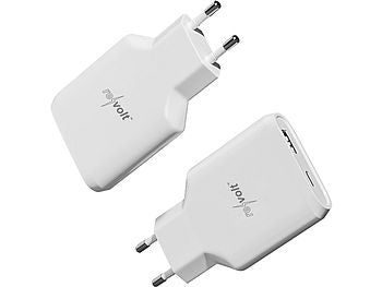 revolt revolt Ultrakompaktes 65-Watt-Netzteil mit USB-C Power Delivery und USB-A QC Elektroniktrade Switzerland