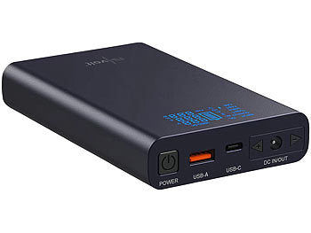 Revolt USB-Powerbank mit 18 Ah, DC 3 - 24 V, Starthilfe, QC & USB-C PD, 160 W Elektroniktrade Switzerland