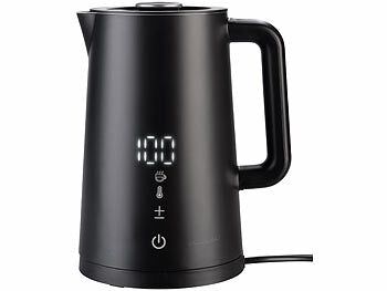 Rosenstein & Söhne Smarter WLAN-Wasserkocher 1,7 l Cool-Touch, Temperaturwahl, App, 2200W ( Tuya, Alexa ) Elektroniktrade Switzerland