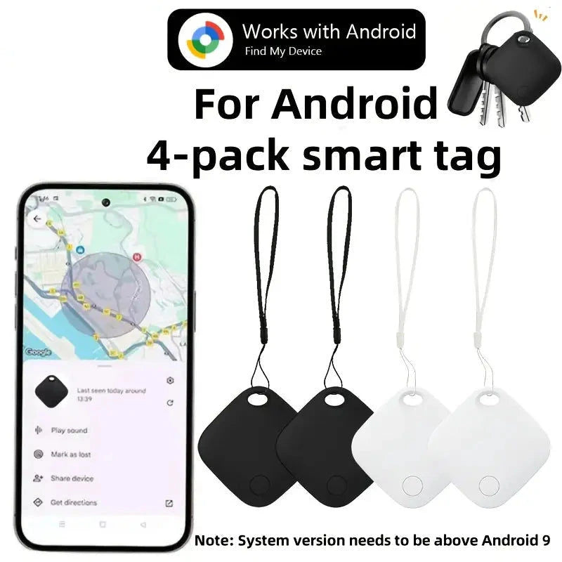 RSH 4er/ 1er Set Smart Tracker für Android - Google Zertifizierter Schlüsselsucher & Locator Elektroniktrade Switzerland