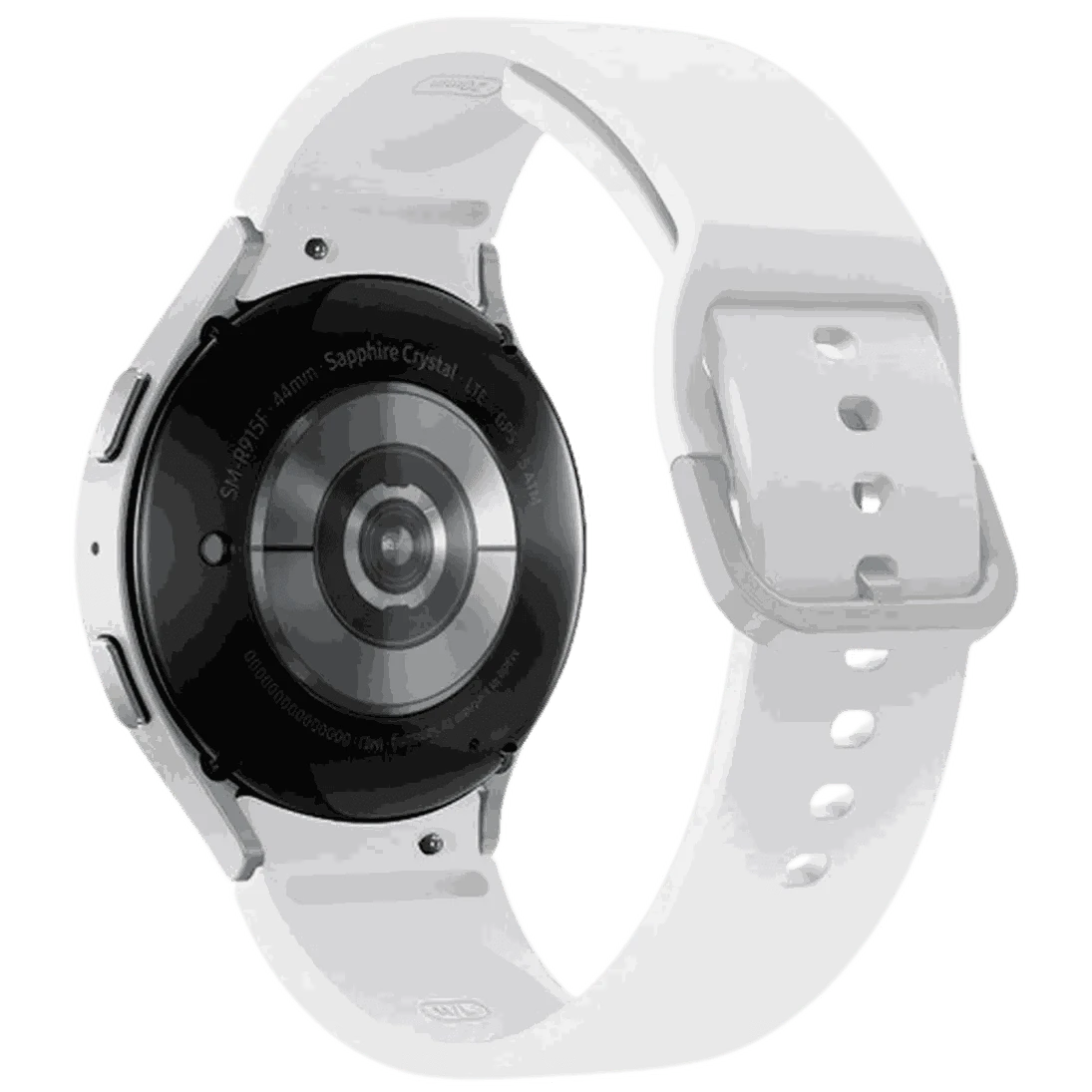 Samsung Samsung Galaxy Watch 5 44mm Silber (Weißes Silikon Armband) elektroniktrade Switzerland