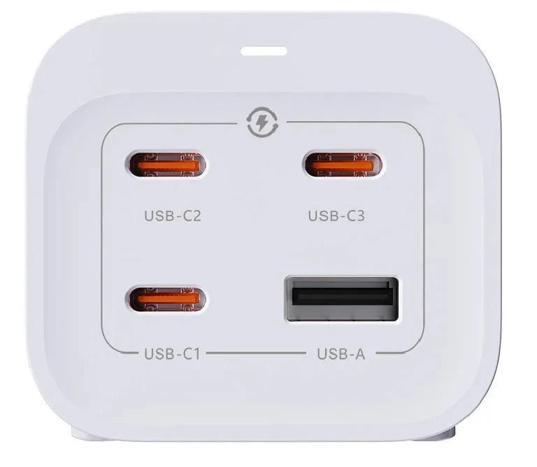 Schönenberger 67W GaN Fast Charging Station – 2× T13 | 3× USB-C + USB-A | PD 3.0 & QC 3.0 elektroniktrade Switzerland