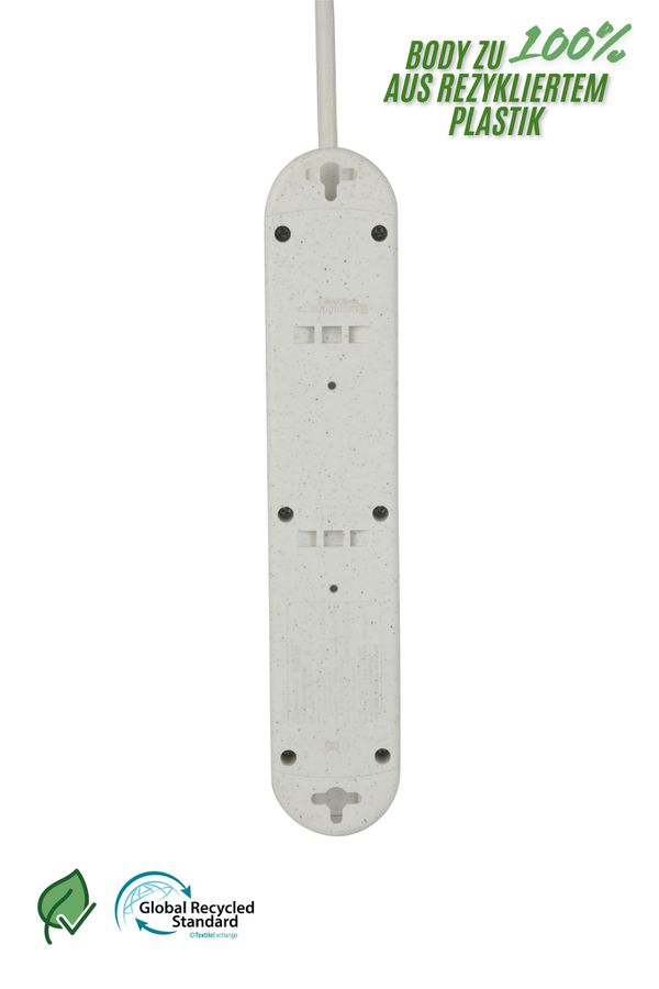 Schönenberger Steckdosenleiste Re:Life USB 3x T13. 2x USB-C + 1x USB-A, 1.8m Elektroniktrade Switzerland