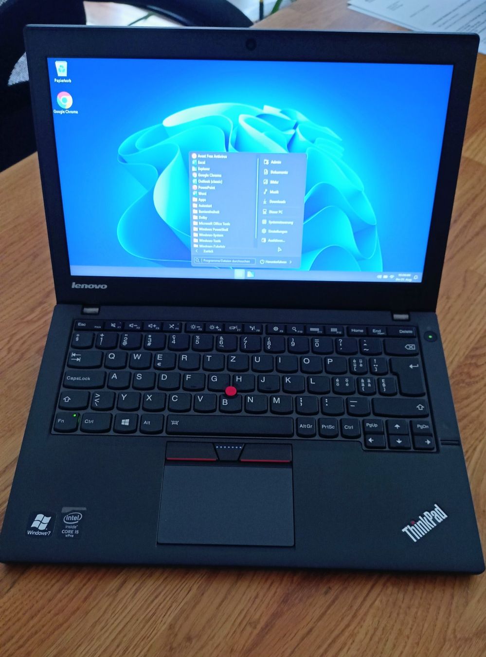 ThinkPad X250,i5,8GB,128GB SSD - Win 11 PRO & Office