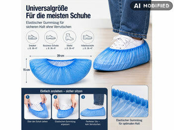 Semptec Urban Survival Technology Semptec Urban Survival Technology 100 Einweg-Schuhüberzieher, wasserfestes Material, Universalgröße elektroniktrade Switzerland
