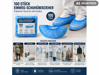 Semptec Urban Survival Technology Semptec Urban Survival Technology 100 Einweg-Schuhüberzieher, wasserfestes Material, Universalgröße elektroniktrade Switzerland