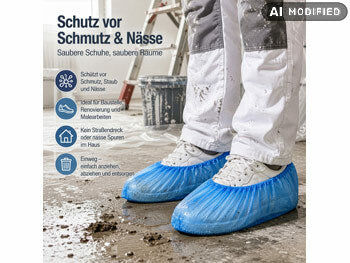 Semptec Urban Survival Technology Semptec Urban Survival Technology 100 Einweg-Schuhüberzieher, wasserfestes Material, Universalgröße elektroniktrade Switzerland